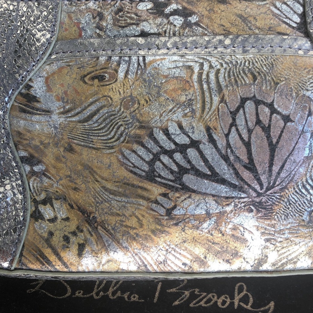 NWOT Silver/ Gold Embellished Shoulder/Crossbody Bag - Picture 6 of 12